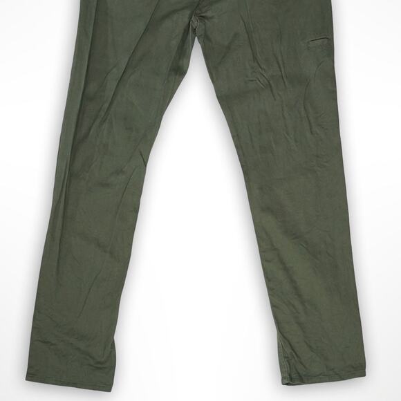 LRG True Taper Olive Green Stretch Twill Jeans 38x34 - Picture 6 of 6